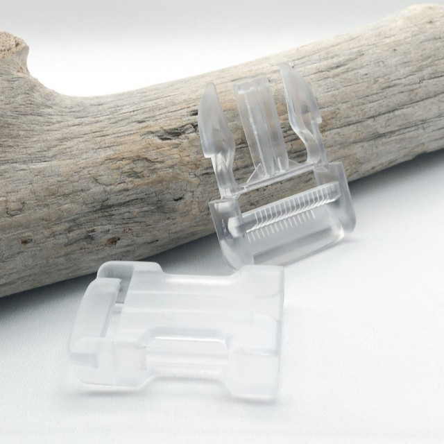 Boucle Clip Transparent 25mm - Maison Klem